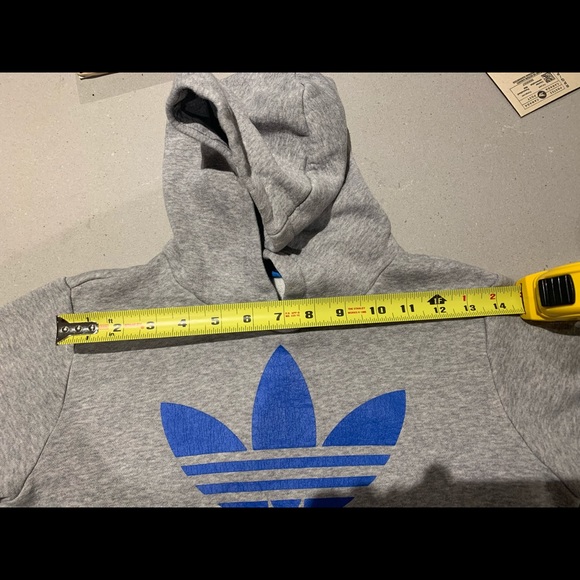 ADIDAS HOODED SWEATSHIRT - Picture 8 of 9